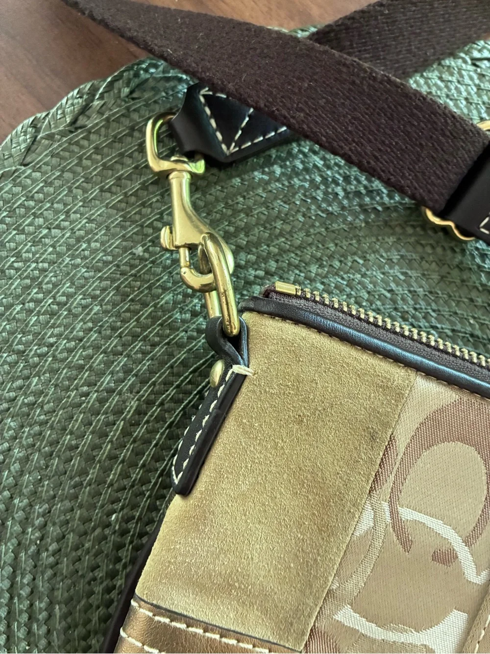 Coach compact crossbody